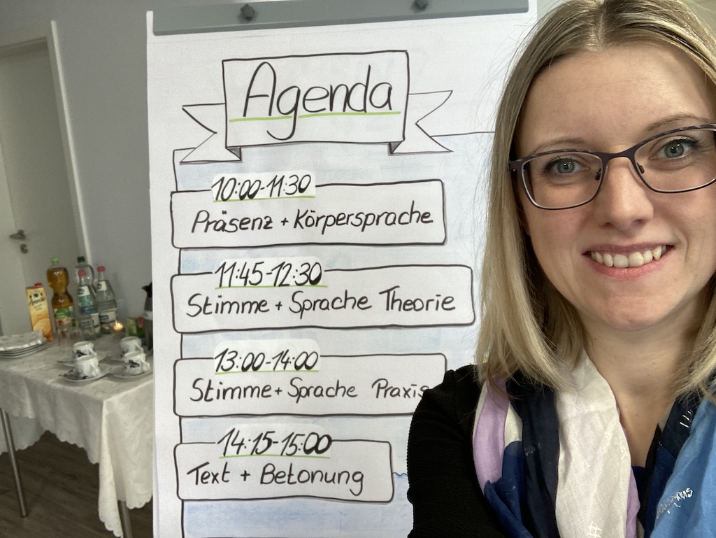 Präsenz und Stimme, Einzelseminar mit Annegret Thalwitzer