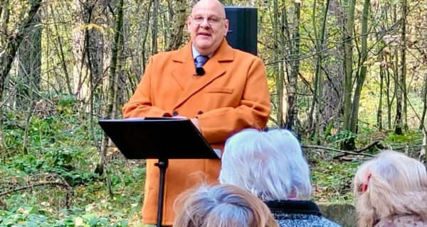 Gedenken im Friedwald Waldenburg, Carsten Riedel