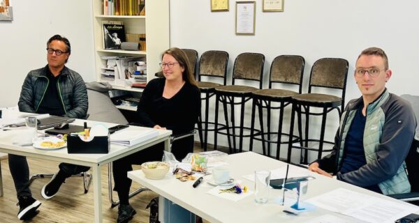 Drei neue Trauerredner ausgebildet für CR Trauerredner, Thomas Bischoff, Kristin Roßdeutscher, Philipp Müller (v.l.n.r.)