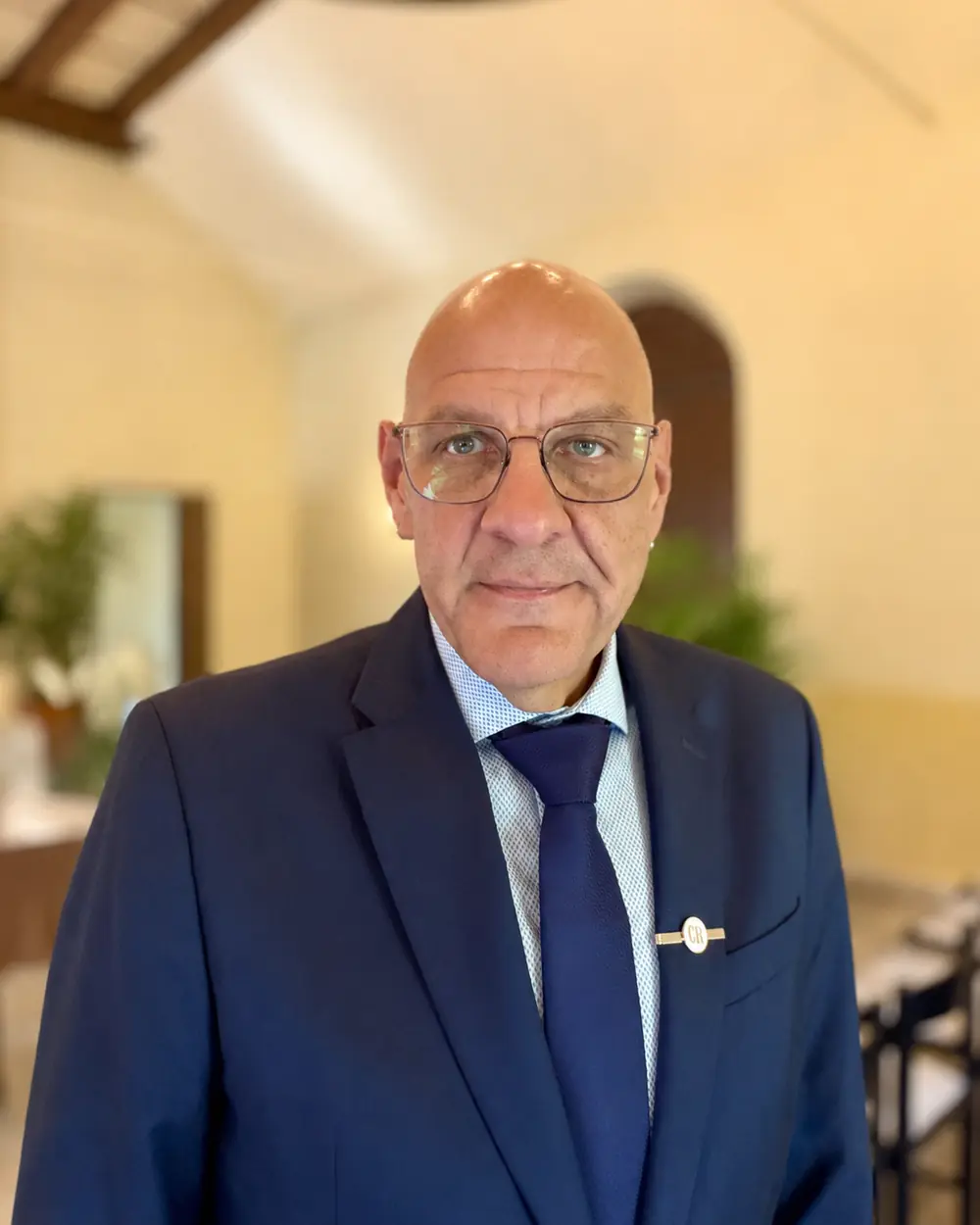 Trauerredner Carsten Riedel in der Friedhofskapelle Klingenthal