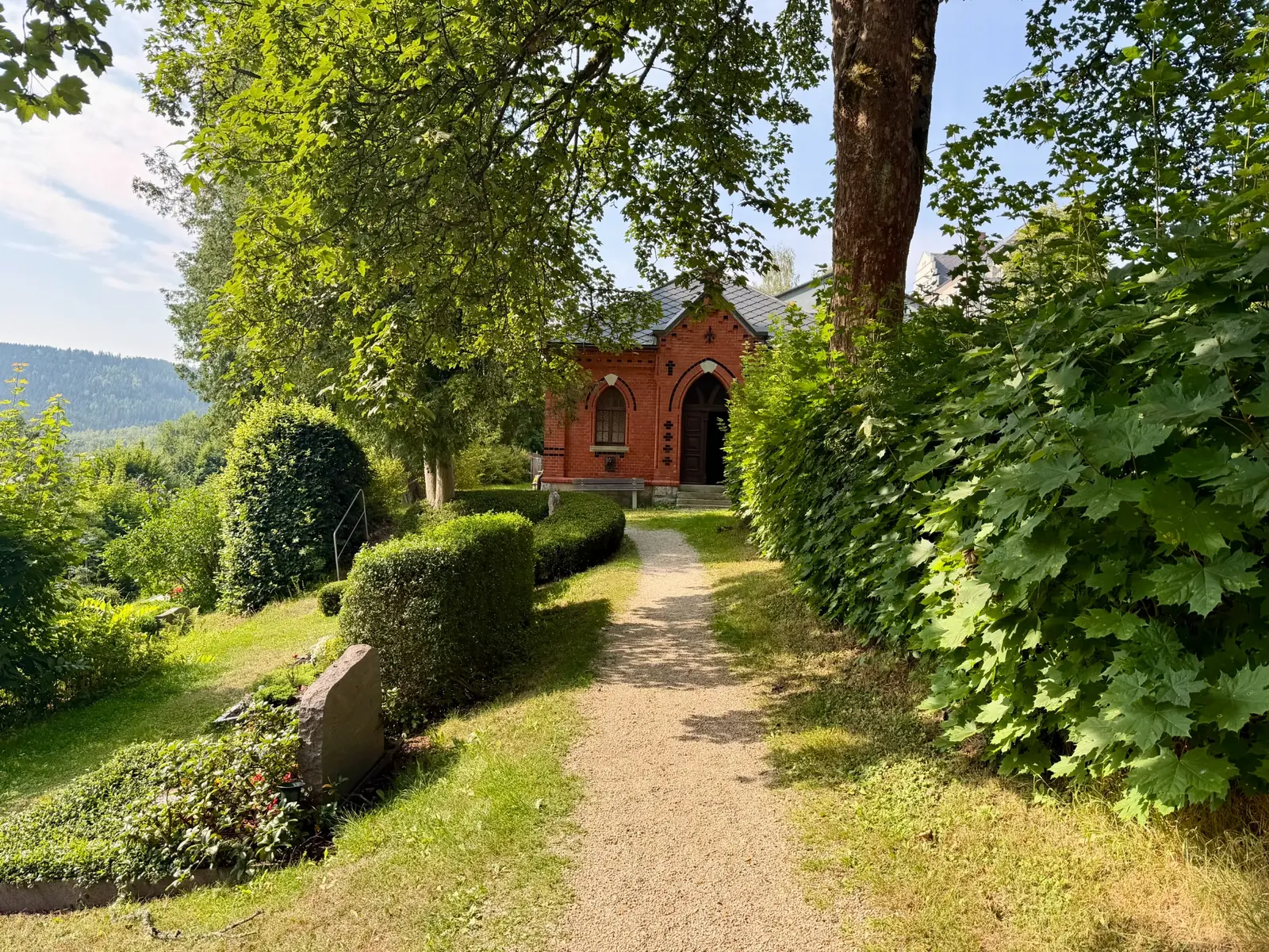 Friedhofskapelle auf dem Friedhof Klingenthal 1